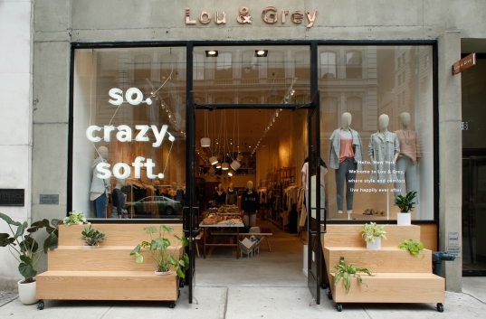 Inside Lou & Grey's first New York City store.